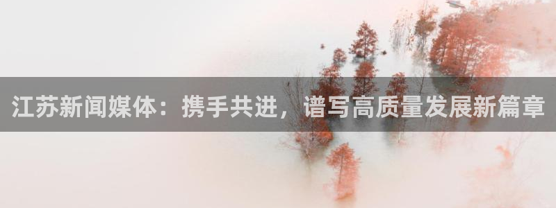 江苏新闻媒体：携手共进，谱写高质量发展新篇章