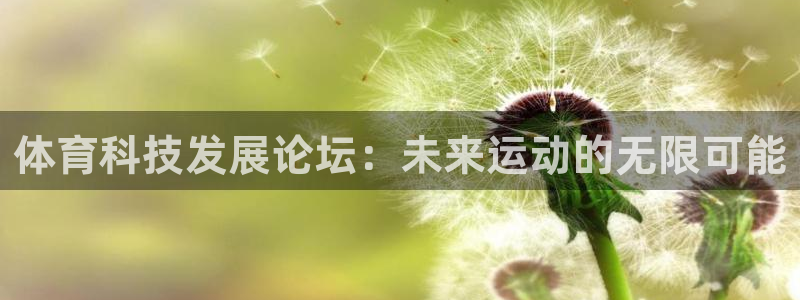 体育科技发展论坛：未来运动的无限可能
